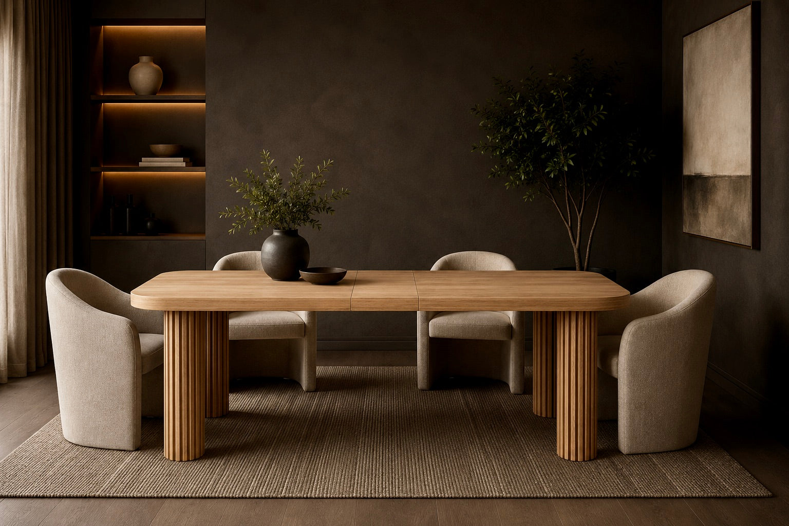 Axis Extendable Dining Table