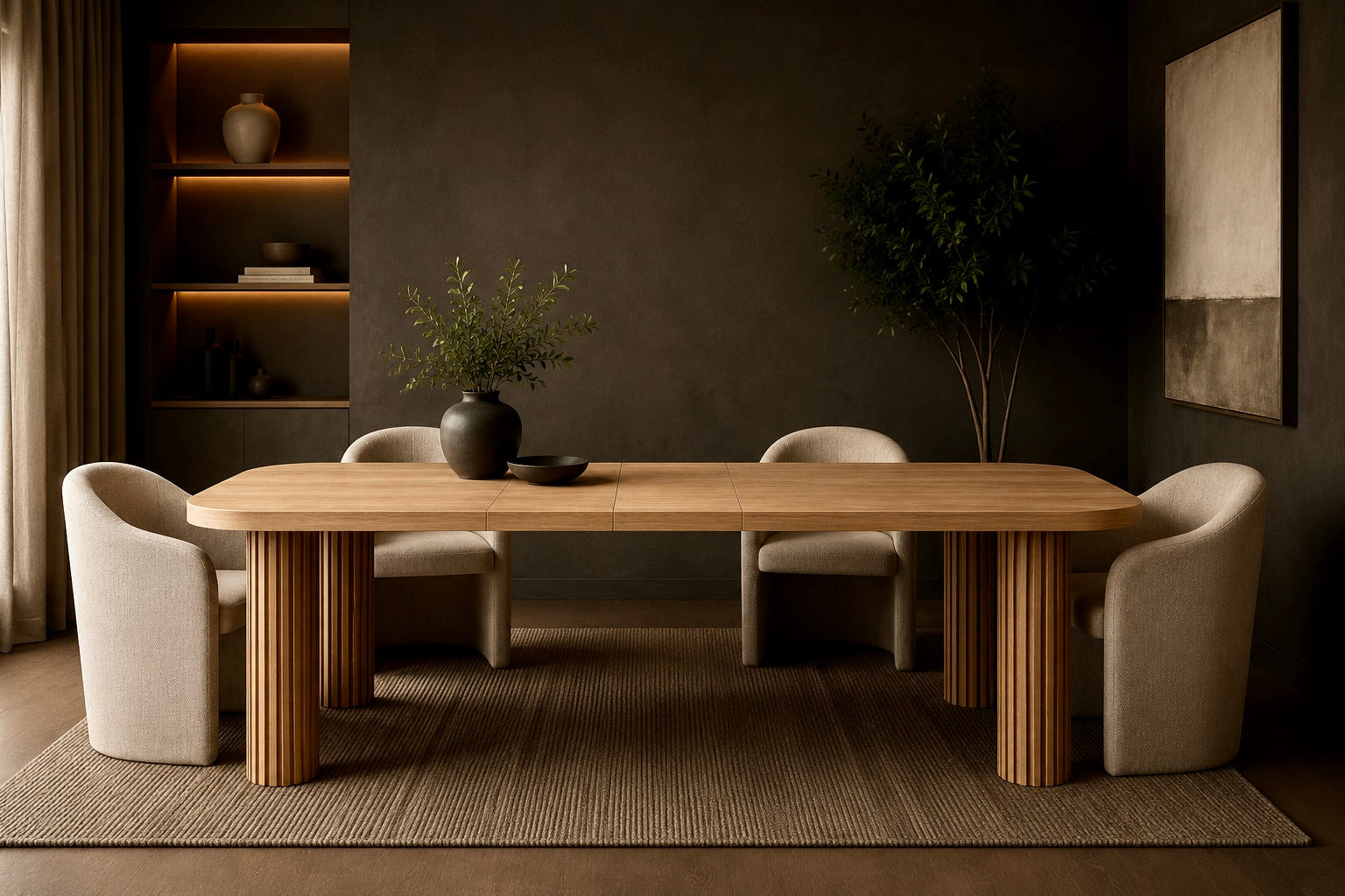 Axis Extendable Dining Table