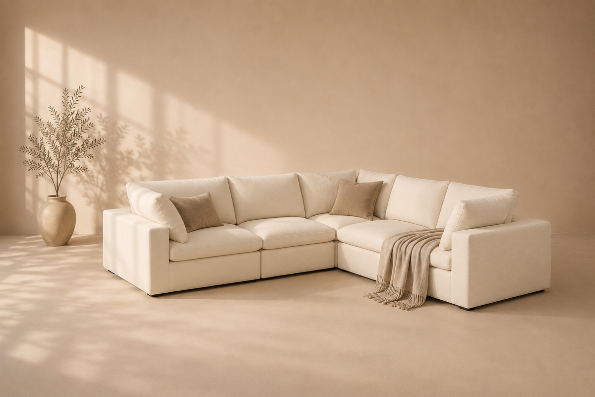 Modular Sectional Sofas | Performance Fabric & Deep Seats | FURNILURE