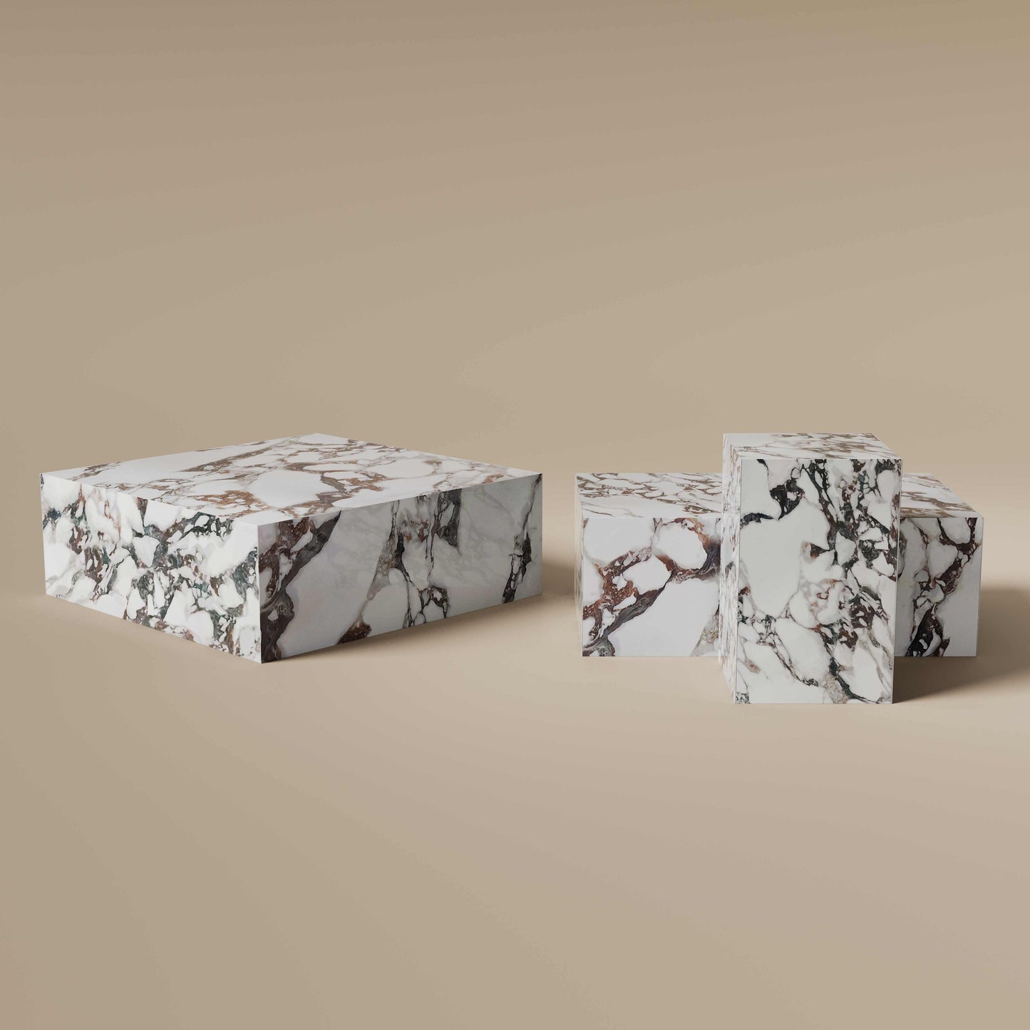 Stone End Table