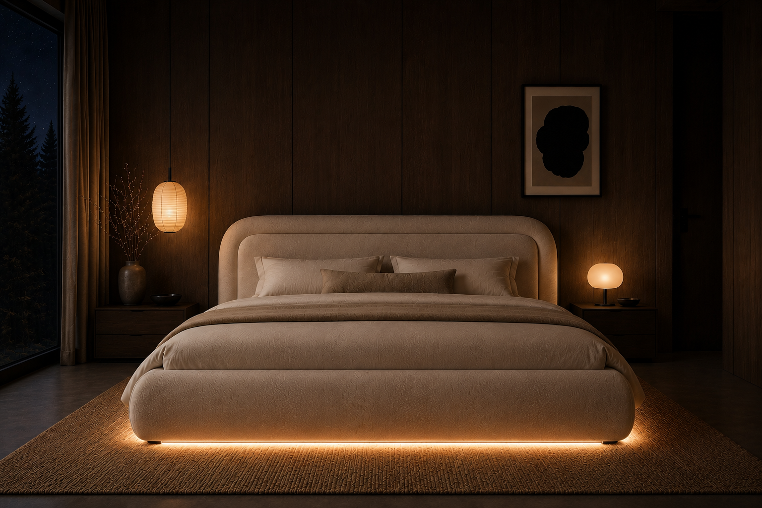 Aura Storage Bed