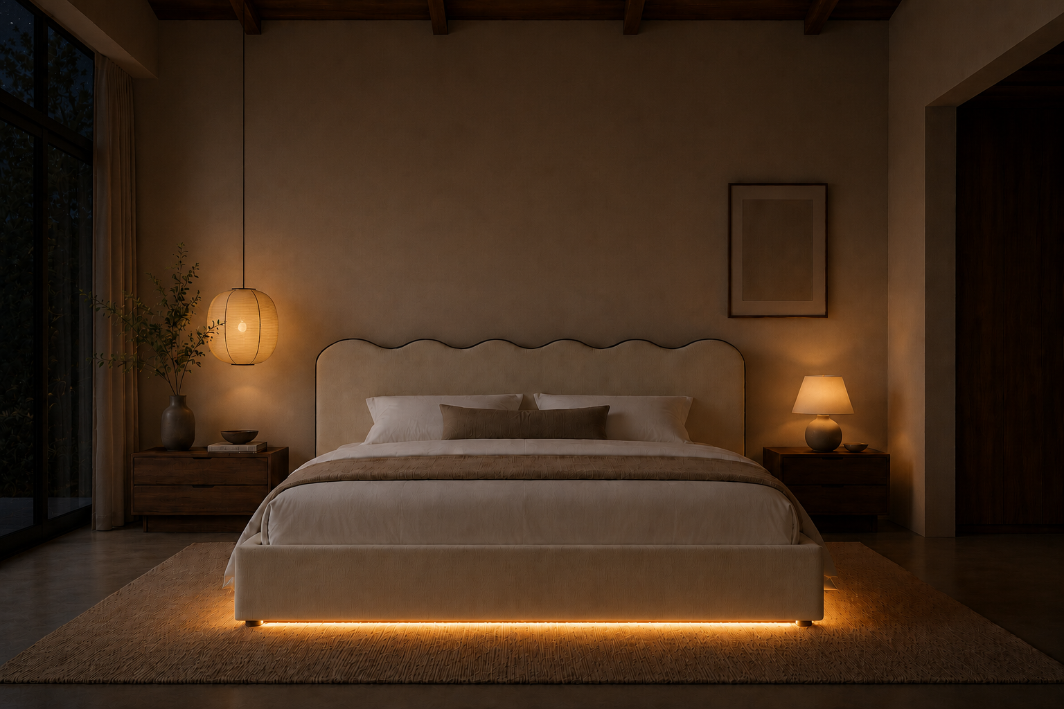 Dune Storage Bed