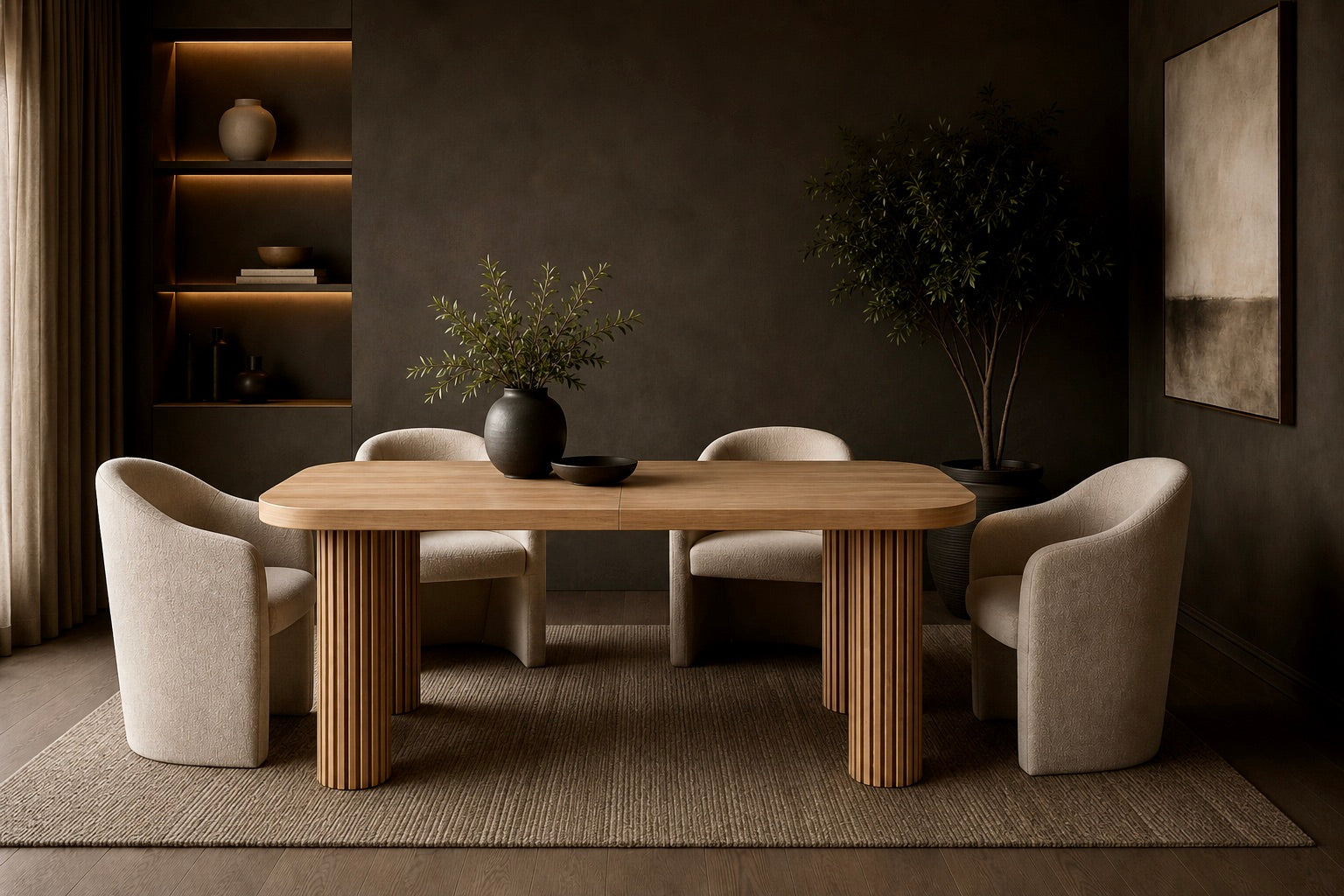 Axis Extendable Dining Table