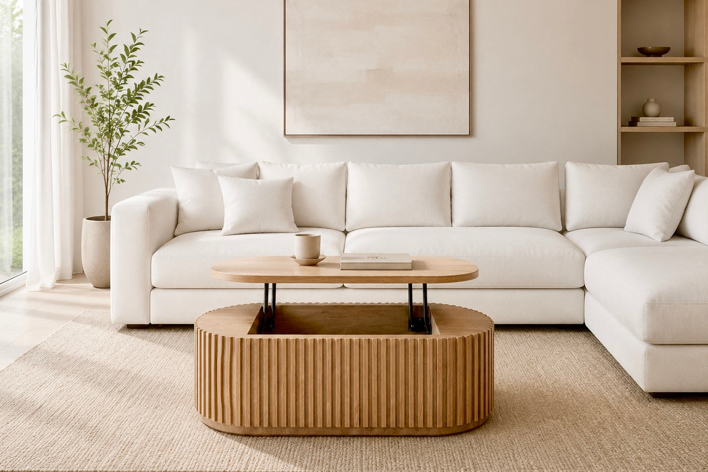 Rise Lift-Top Storage Coffee Table