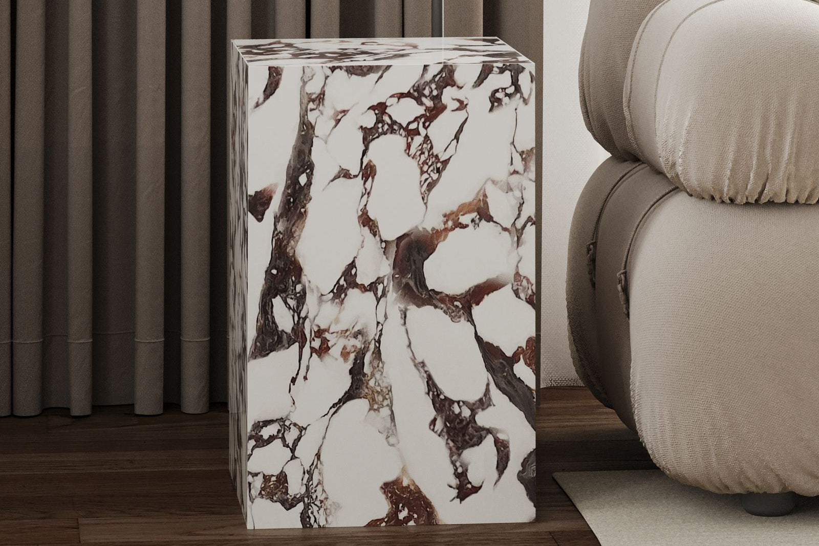 PEDRA - Stone End Table