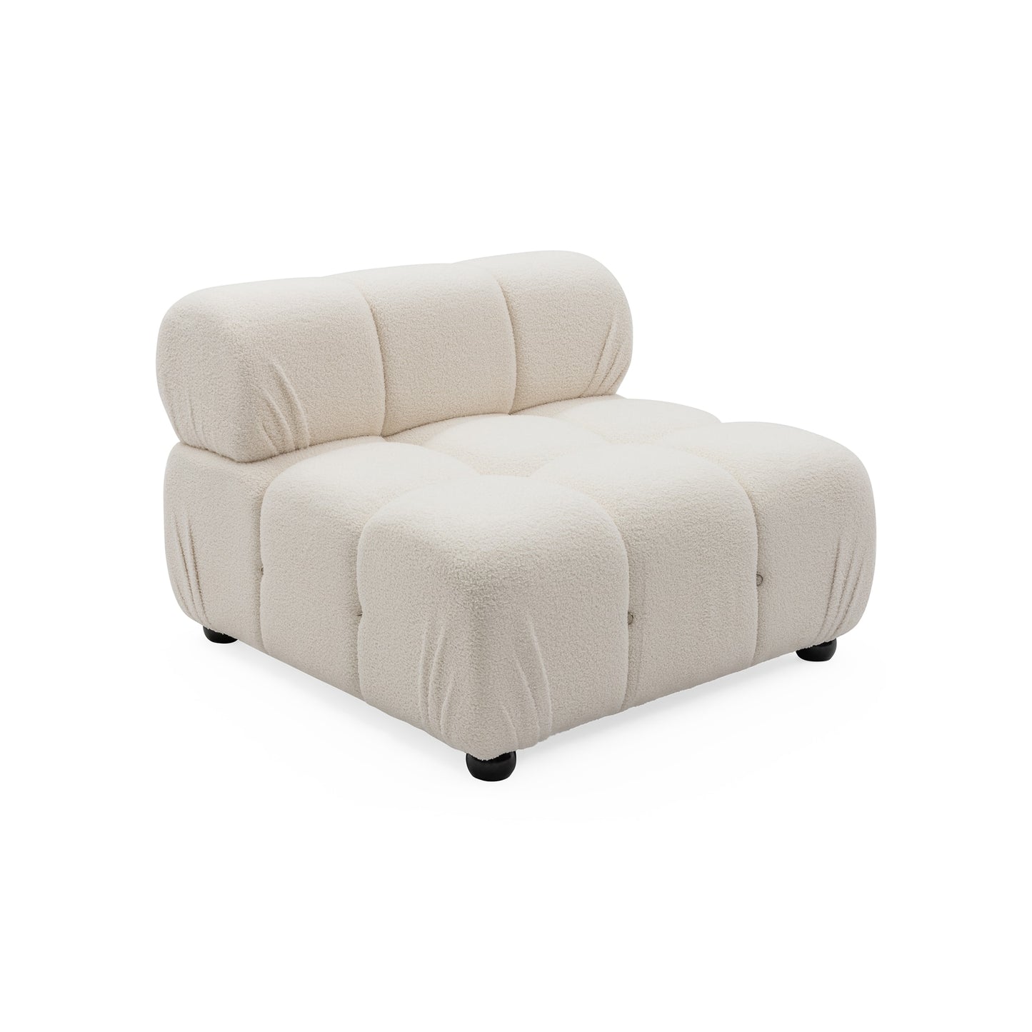 BELLA Accent Chair - Cream Teddy