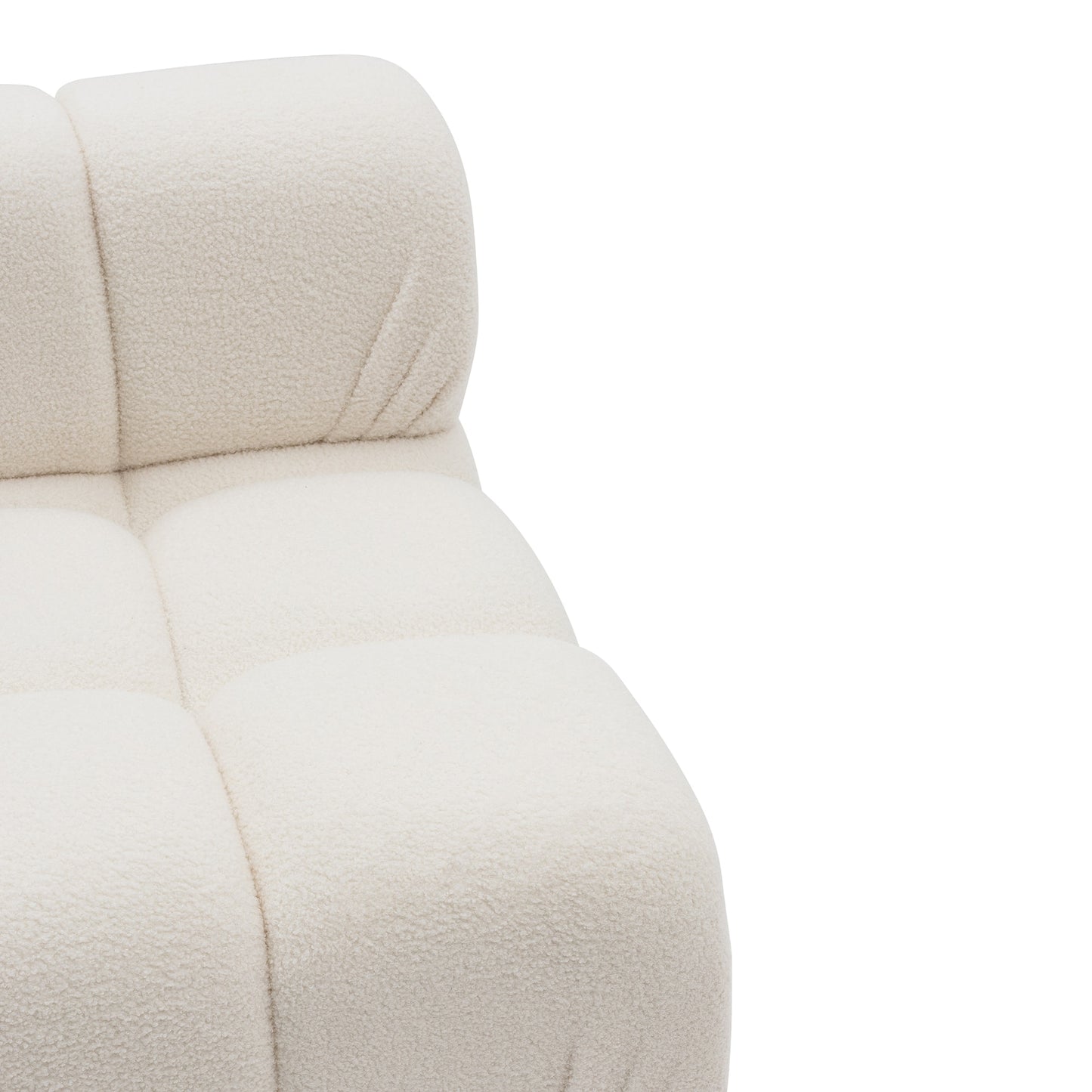 BELLA Accent Chair - Cream Teddy